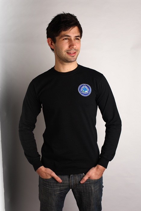 Astronomical League T-Shirt, Long Sleeve - Black